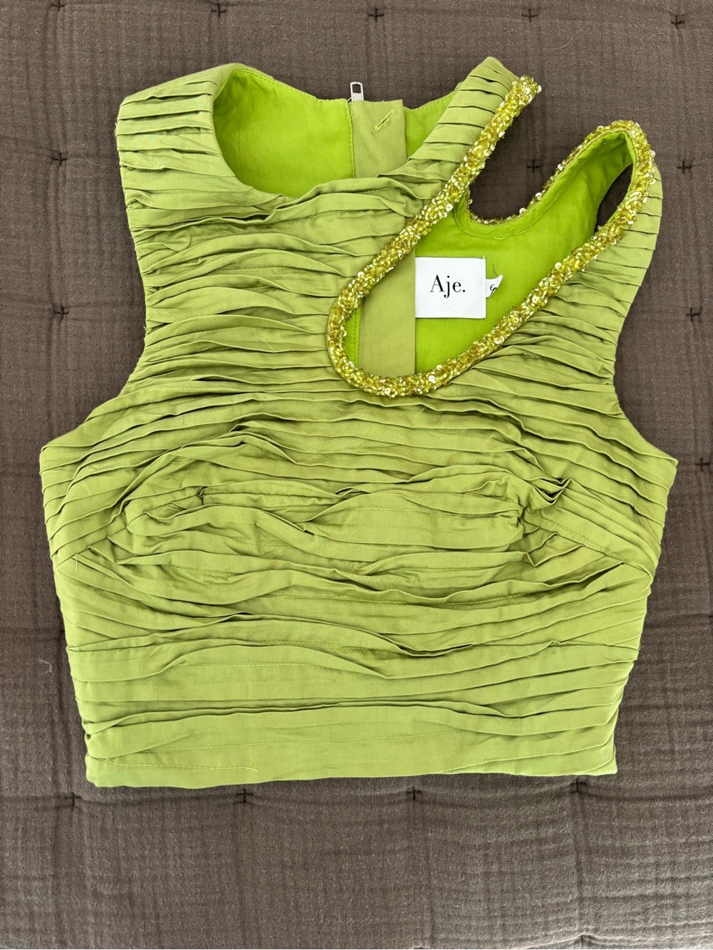 Aje green top
